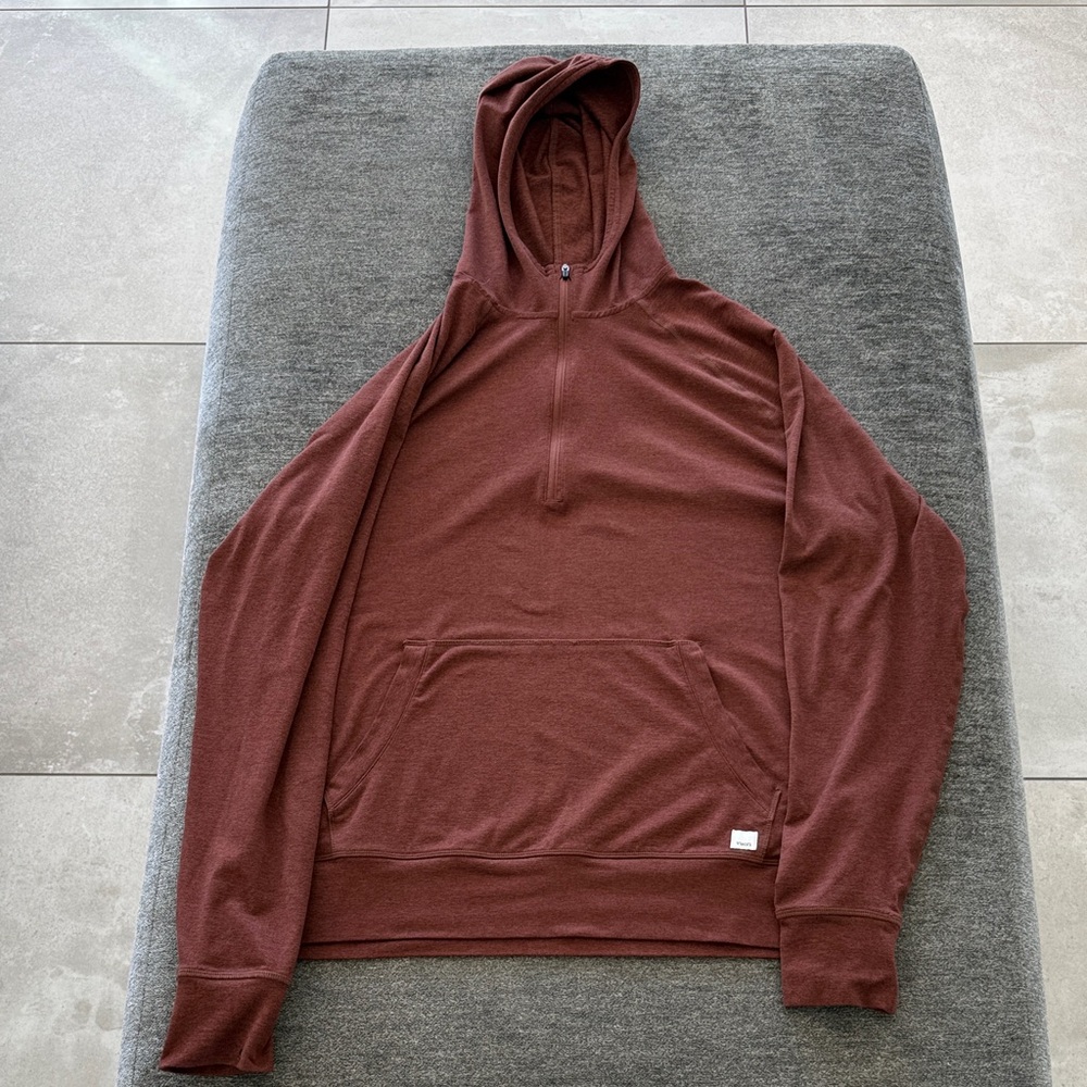 Vuori Ponto Performance Half-zip Hoodie